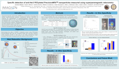 Thumbnail image of Specific detection of anti-Her2 PEGylated PrecisionMRXTM nanoparticles measured using superparamagnetic relaxometry poster