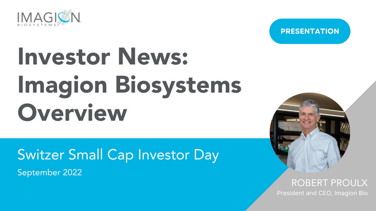 Switzer Small Cap Investor Day Sept 2022 - Company Overview
